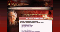 Desktop Screenshot of laetizia-a.com